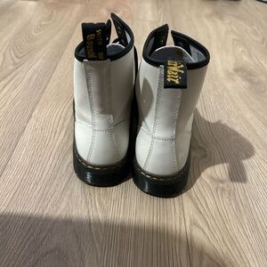 white doc martins size 7 women